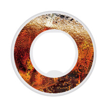 (Cola) Up Creative Air Water Bottle Tritan Taste Pod Fruit Fragrance Flavor Peach Cola