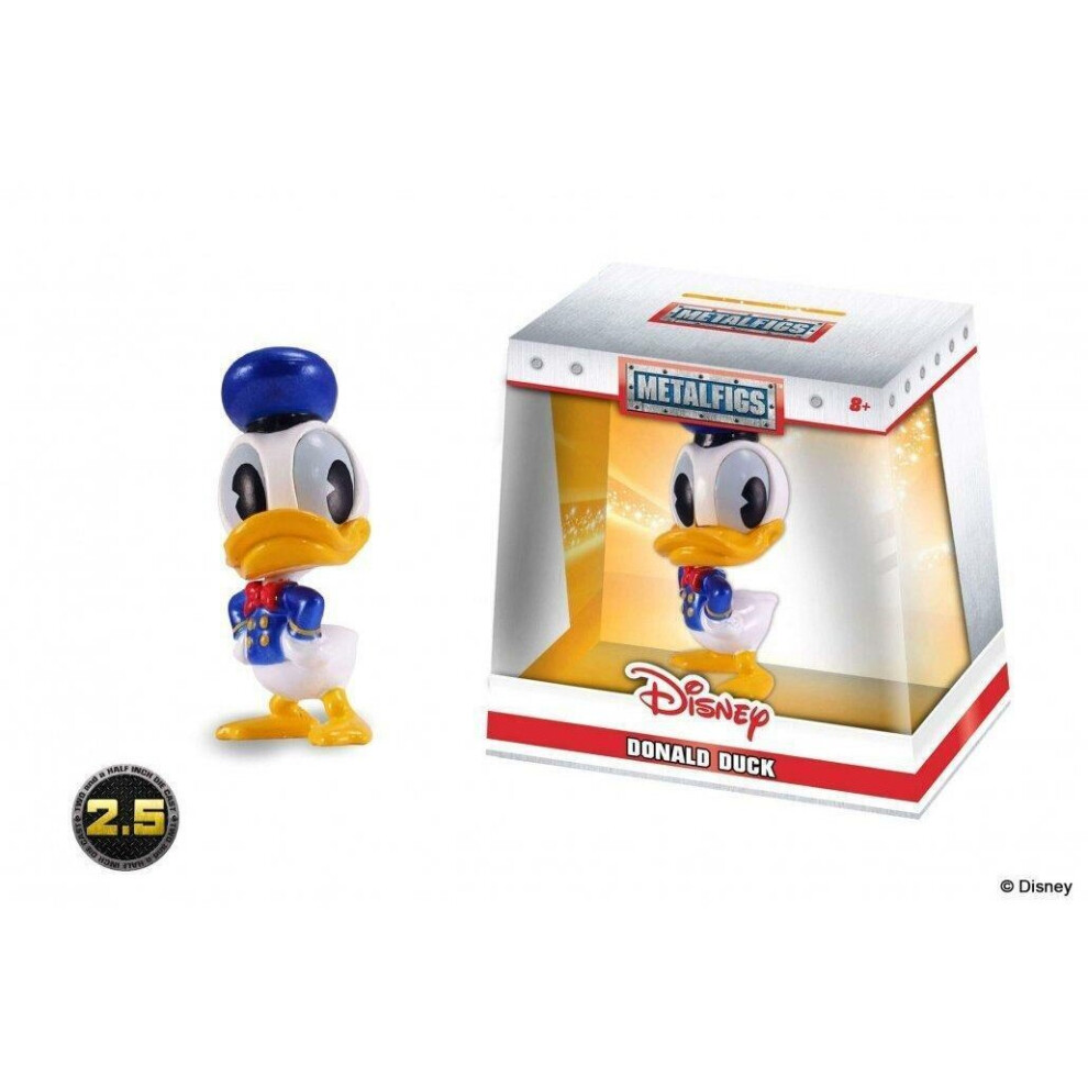 New Jada Donald Duck Disney Metalfigs Diecast Mini Figure 6 Cm Toys