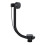 Matt Black Pop-Up Combination Bath Waste 1