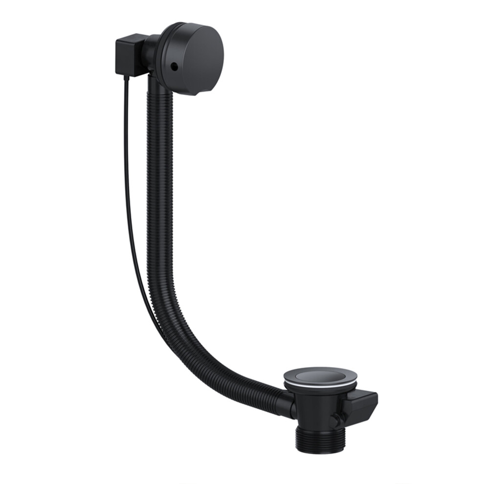 Matt Black Pop-Up Combination Bath Waste 5060966976004