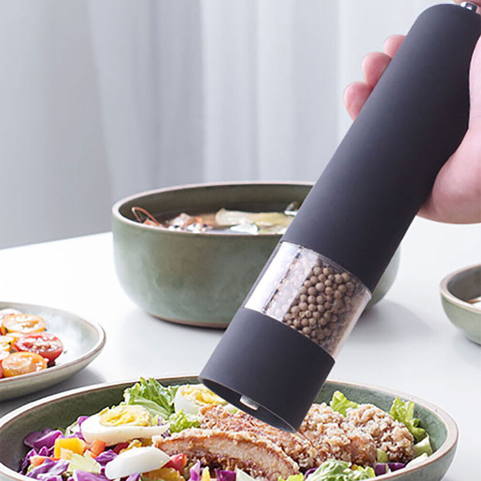 Electric Salt Pepper Mill Grinder Adjustable Coarseness Battery