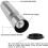 Electric Salt Pepper Grinder Shaker Mills Adjustable Battery Operated 7