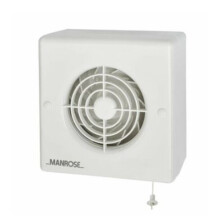 Manrose CF100P Centrifugal Extractor Fan 100 mm / 4 Inch with Pullcord