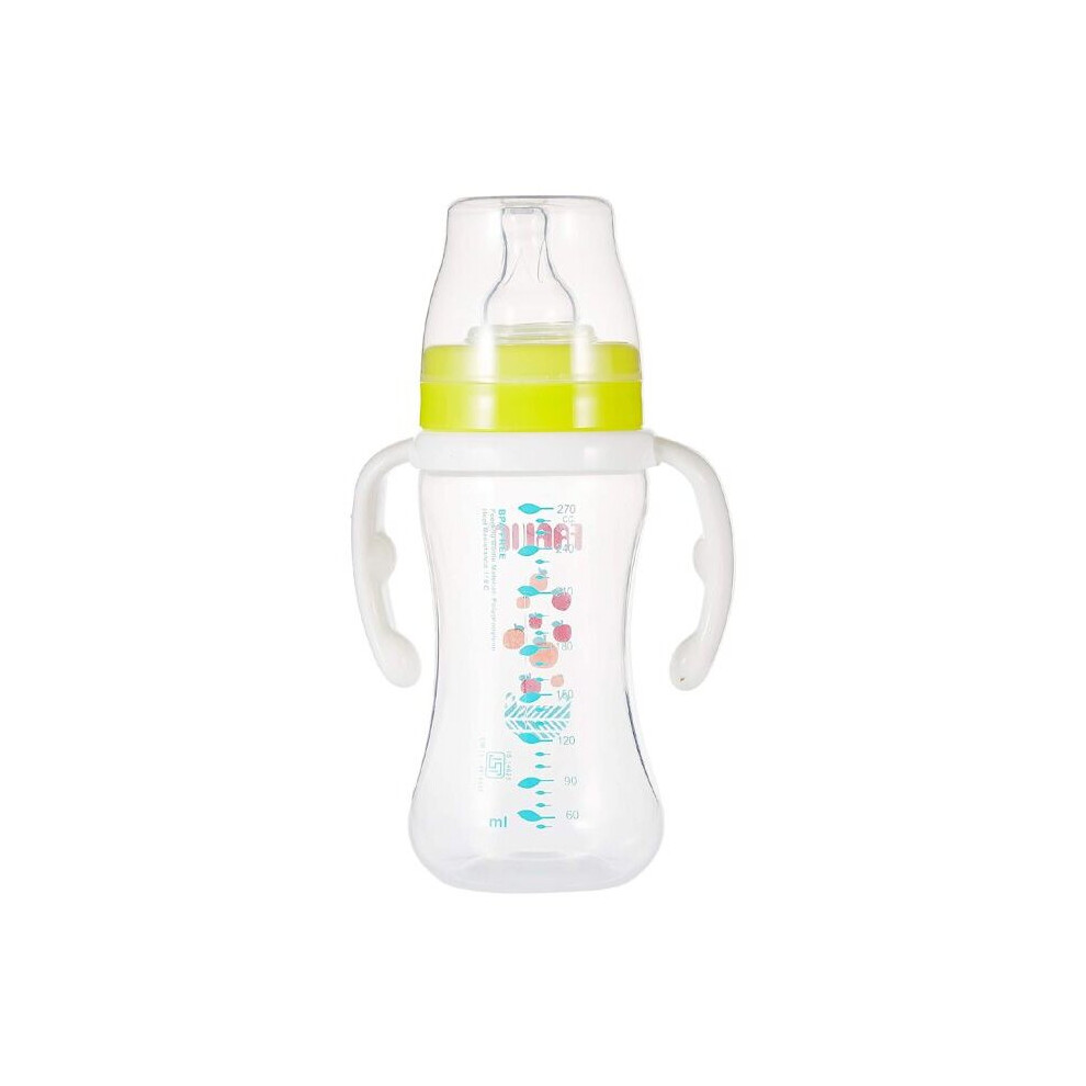 Farlin Seasons Series Wide Neck 270ml PP Feeding Bottle With Handle