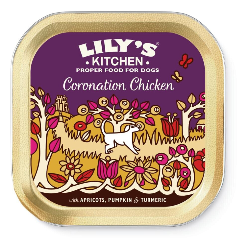 Lily's Kitchen Coronation Chicken for Dogs 150g (Pack of 10)