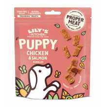 Lily's Kitchen Chicken & Salmon Puppy Nibbles 70g (Pack of 8)