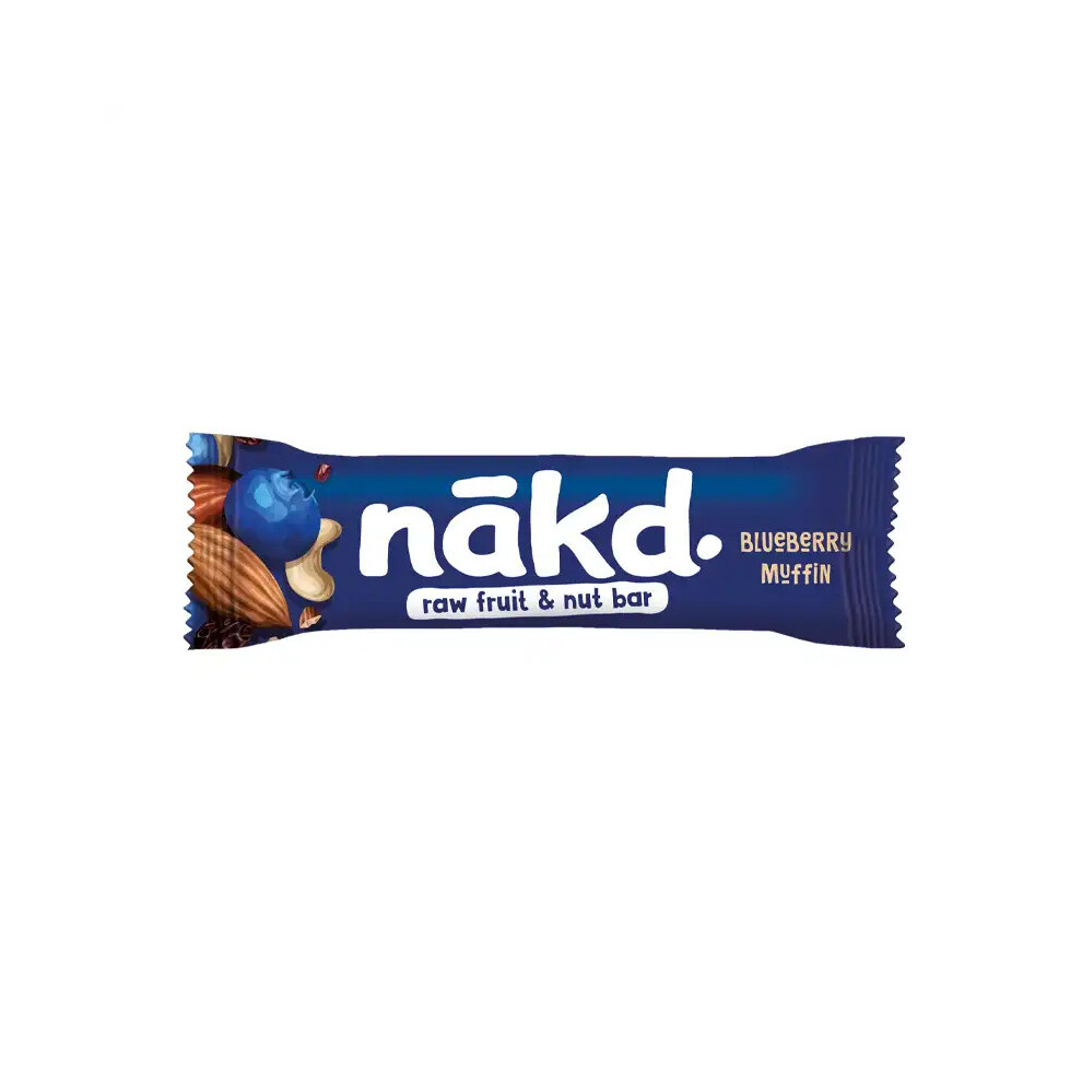 Nakd Big Bar Blueberry Muffin 45G (Pack Of 16)