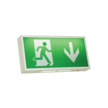 Ansell AWLED/3M 'Watchman' LED Emergency Exit Sign Maintained - 3 W