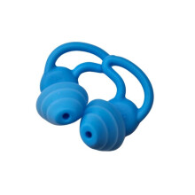 (Light Blue) Noise Cancelling Ear Plugs Silicone Sleeping Swimming Travel Earbuds Earplugs
