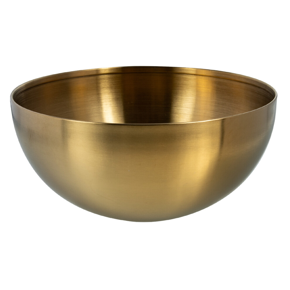 (Golden) Bowl Bowls Salad Stainless Steel Soup Mixing Serving Korean Metal Ramen Rice Kitchen Container Fruit Noodle Cereal Pasta Storage-image-OPC-PBNQMNB-NEW