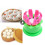 Dumpling Maker Bakeware Chinese Baozi Mold DIY Color Manual Dumpling Mold Kitchen Bun Pie Mold Bun Maker Baking Pastry Tools 2