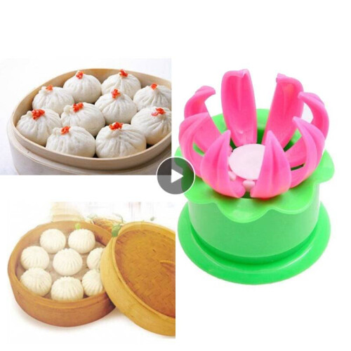 Dumpling Maker Bakeware Chinese Baozi Mold DIY Color Manual Dumpling Mold Kitchen Bun Pie Mold Bun Maker Baking Pastry Tools 1