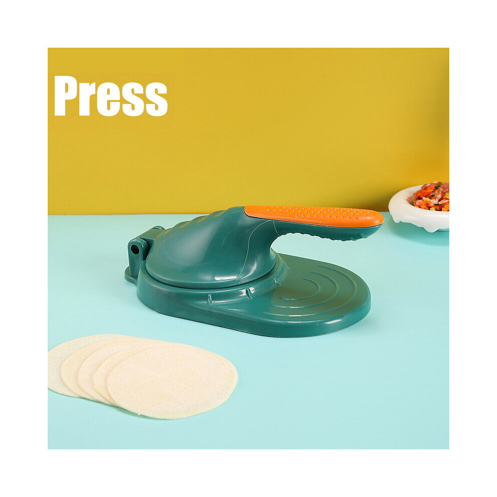(Only press 2PCS) 2 In 1 Dough Pressing Tool Set Kitchen Dumpling Maker Dumpling Mold DIY Dumpling Wrapper Makers Manual Press Dumpling Crust Tool-image-OPC-PBNQP26-NEW
