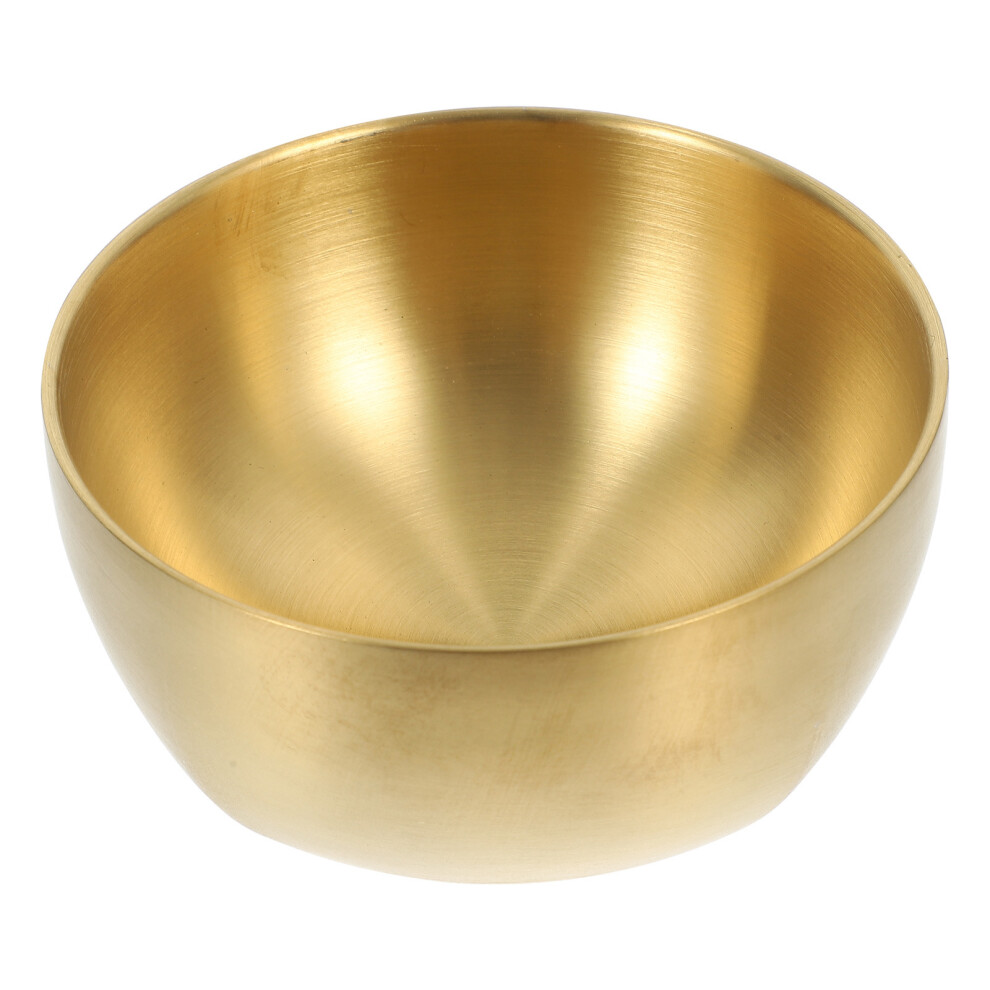 (12.5X12.5X6CM) Bowl Bowls Steel Stainless Soup Metal Serving Cups Noodle Double Rice Salad Insulated Snack Mixing Appetizer Ramen Prep Dish-image-OPC-PBNQQTX-NEW