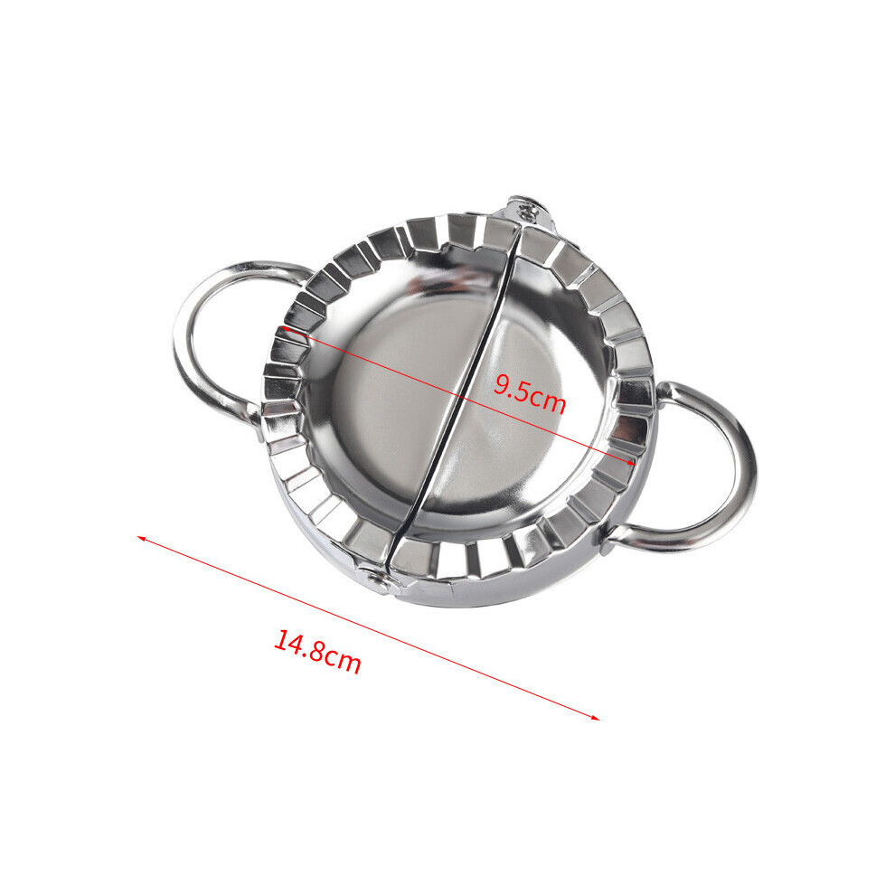 (large) Stainless Steel Chinese Dumpling Maker Skin Dumpling Mold Empanadas Metal Dough Pressing Tool Pastry Kitchen Accessories  AA1116-image-OPC-PBNQRKN-NEW