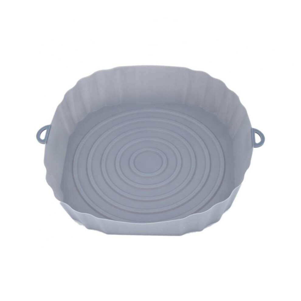 (03-1 PCS) Silicone Air Fryer Basket Multi-functional Barbecue Mat For Kitchen Air Fryer Inner Liner Silicone Air Fryers Oven Baking Tray