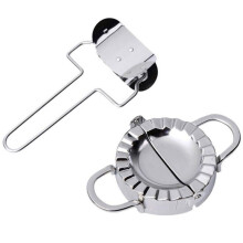 (1 set) Stainless Steel Dumpling Maker Tool Lazy DIY Jiaozi Maker Device Easy Dumpling Peeling Slicer Mold Pie Mould Kitchen Accessorie