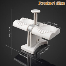 (Dumpling Maker) Dumpling Maker Machine Press Dumplings Mold Kitchen Accessories Automatic Pressing Tool DIY Empanadas Ravioli Mould Lazy Gadget