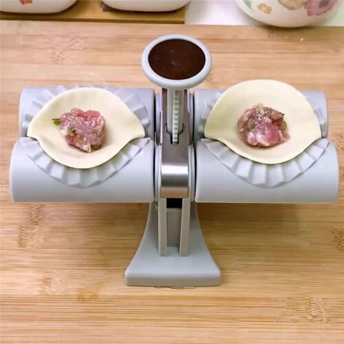 (Dumpling Maker) Dumpling Maker Machine Press Dumplings Mold Kitchen Accessories Automatic Pressing Tool DIY Empanadas Ravioli Mould Lazy Gadget 1