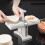 (dumpling maker) Press Type Double-headed Dumpling Mold Set Semi Automatic Making Machine Simple Diy Kitchen Professional Tools Accessories 3