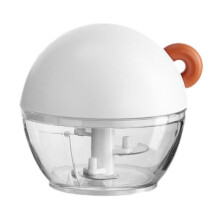 (White) Kitchen Hand Pulling Quick Food Manual Chopper For Garlic Masher Fruit Vegetable Nuts Shredders Grinder Mincer Mixer Blender