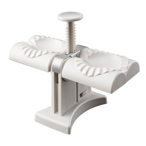 (dumpling maker) Press Type Double-headed Dumpling Mold Set Semi Automatic Making Machine Simple Diy Kitchen Professional Tools Accessories
