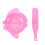 (pink) Plastic Dumpling Mould Easy To Use Thickened Dumpling Mold Diy Kitchen Tool Dough Press Gadgets Dumpling Making Machine Creative 7