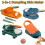 (P) 2 In 1 Manual Tortilla Maker Dough Pressing Tool Dumpling Artifact Manual Dumpling Pressing Tool Dumpling Wrapper Making Mold 3