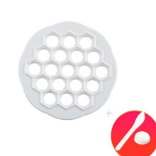 (white 20.7x2cm) Dumpling Mold Dough Press Ravioli Maker Russian Pelmeni Maker Dumpling Machine Ravioli Cutter Kitchen Cooking Tools 20 Holes