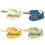 (blue) 2 In 1 Dumpling Mold Dumpling Maker Machine Pressing Tool Set DIY Dumpling Skin Mould Dumpling Wrapper Maker 6