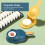 (Clear) 2 In 1 Dumpling Mold Dumpling Maker Machine Pressing Tool Set DIY Dumpling Skin Mould Dumpling Wrapper Maker 3