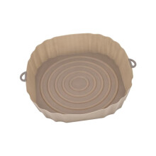 (04-1 PCS) High Temperature Resistance Silicone Mat Silicone Air Fryer Basket Air Fryer Accessories Silicone Air Fryers Oven Baking Tray