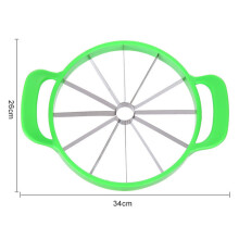 (1) 1PC Watermelon Slicer Cutter Stainless Steel Large Size Sliced Watermelon Cantaloupe Slicer Fruit Divider Kitchen Gadgets Items