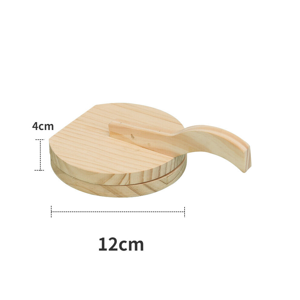(round 01) Dumpling Pressing Tool Wood Manual Maker Dough Pressing Tool Making Mold Kitchen Baking Pastry Tools Kitchen Accessories-image-OPC-PBNR5D9-NEW