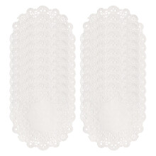 Doilies Paper Lace Cake White Tray Wedding Large Liners Craft Baking Party Dessert Plate Placemats Round Disposable Pads Oil