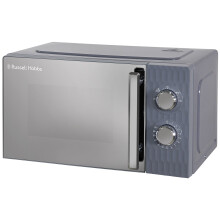 Russell Hobbs Grey Microwave 17 Litre 700W Honeycomb Pattern RHMM715G