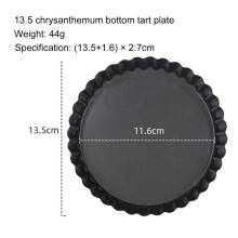 Apple Pie Plate Round Plate Pizza Pan Deep Dish Tray Carbon Steel Non-stick Mold Baking Mould Pan Pattern Kitchen Baking Tool