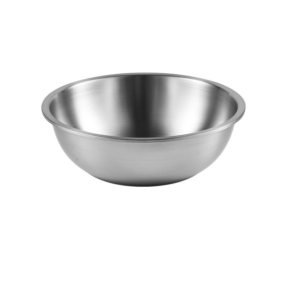 (Basin 20CM) 304 Stainless Steel Vegetables Washing Basin Egg Flour Mixing Bowls Fruit Salad Bowl Tableware Kitchen Soup Basin Food Container-image-OPC-PBNR7XB-NEW