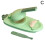 (Green) Dumpling Maker Machine Automatic Press Dumplings Wrapper Mold Kitchen Accessory Pressing Jiaozi DIY Mould Gadgets Free Shiping 1