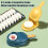 (blue) 2 in 1 Dumpling Mould Dumpling Skin Rolling Dough Labor-Saving Kitchen Dumpling Machine Dumpling Wrapper Maker Tools 3