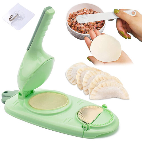 (Size3) Dumpling Mold Pressing Dumpling Skin Rolling Dough Dumpling Machine Noodle Press Manual Baking Pastry Machine Home Kitchen Tools 1