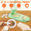 (Size3) Dumpling Mold Pressing Dumpling Skin Rolling Dough Dumpling Machine Noodle Press Manual Baking Pastry Machine Home Kitchen Tools 6