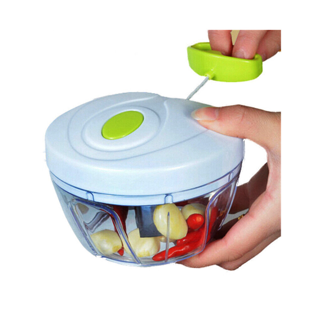 Powerful Manual Meat Grinder Hand-power Food Chopper Mincer Mixer Blender to Chop Meat Fruit Vegetable Nuts Shredders