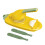 (D) 2-in-1 Dumpling Maker DIY Dumpling Wrapper Machine Manual Dumplings Making Molds with Rolling Stick Practical Pastry Tools 1