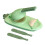 (F) 2-in-1 Dumpling Maker DIY Dumpling Wrapper Machine Manual Dumplings Making Molds with Rolling Stick Practical Pastry Tools 1
