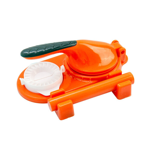 (B) 2-in-1 Dumpling Maker DIY Dumpling Wrapper Machine Manual Dumplings Making Molds with Rolling Stick Practical Pastry Tools