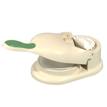 (J) 2-in-1 Dumpling Maker DIY Dumpling Wrapper Machine Manual Dumplings Making Molds with Rolling Stick Practical Pastry Tools