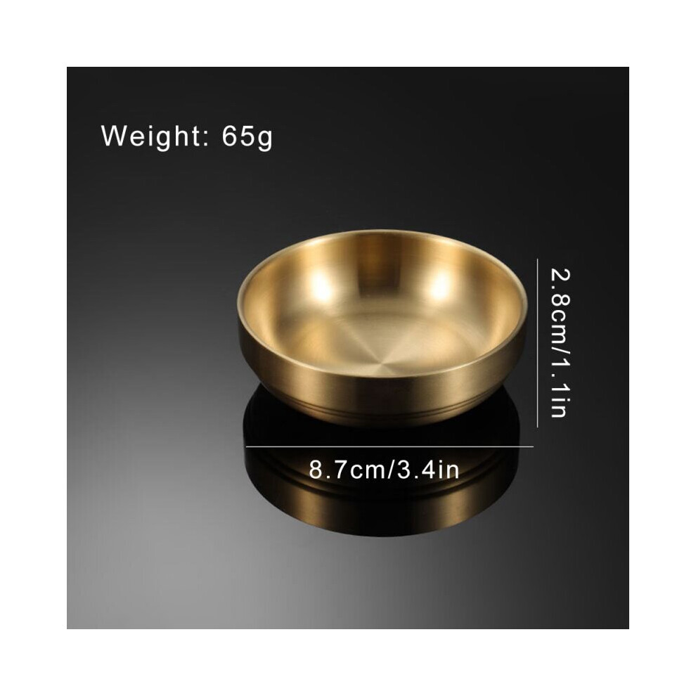 (D) Double Layer Rice Bowls Stainless Steel Metal Ice Cream Soup Bowls Heat Insulated Mixing Bowl For Kitchen Flatware Home-image-OPC-PBNRBY7-NEW