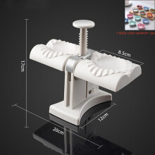 (1) Knoedel Maker Machine Automatische Pers Dubbele Dumplings Mold Keuken Accessoires Drukken Jiaozi Diy Ravioli Mould Gadgets