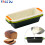 (Green) Rectangular Silicone Bread Pan Mold Toast Bread Mold Cake Tray Long Square Cake Mould Bakeware Non-stick Baking Tools 2